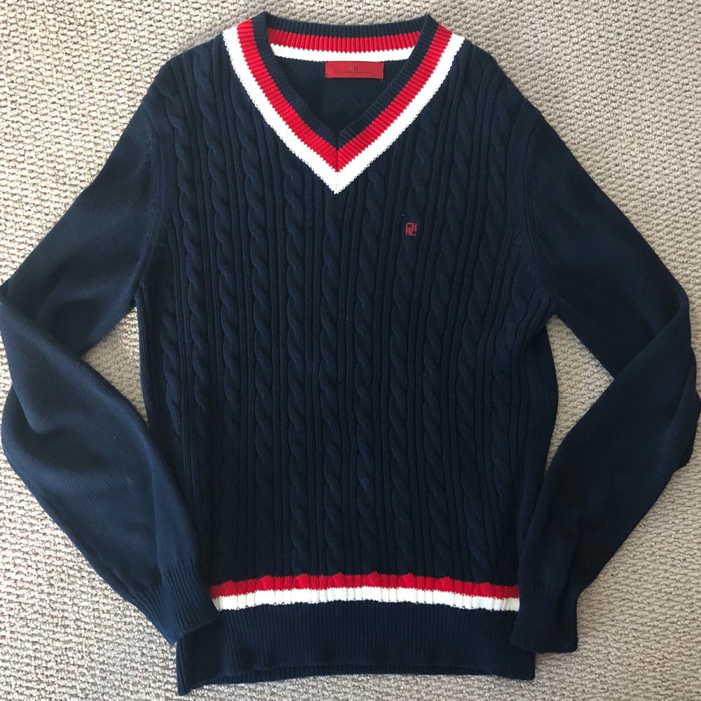 Carolina Herrera Cable-Knit Sweater